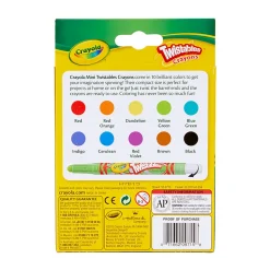 Crayola Mini Twistables Crayons, Mini Size, Assorted Colors, 10 Crayons Per Pack, Set Of 12 Packs