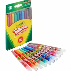 Crayola® Mini Twistables Crayons, Assorted Colors, Pack Of 10 Crayons