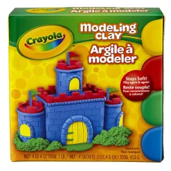 Crayola® Modeling Clay, Assorted Colors, 1 Lb, Set Of 12 Boxes