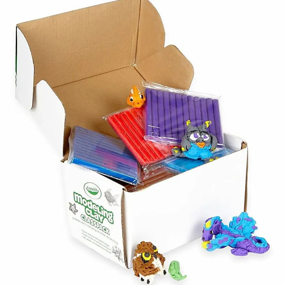 Crayola® Modeling Clay Classpack Sticks, Assorted Colors, Box Of 288 Sticks