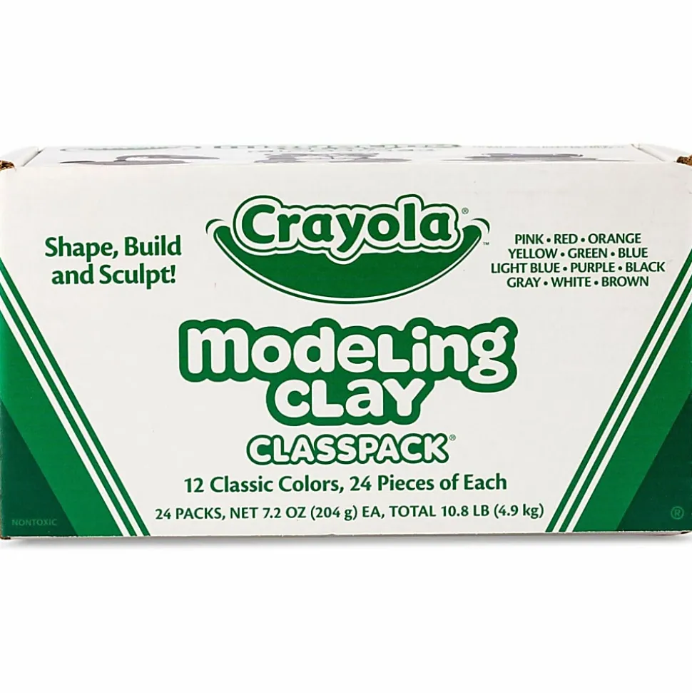 Crayola® Modeling Clay Classpack Sticks, Assorted Colors, Box Of 288 Sticks
