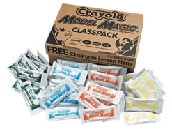 Crayola® Model Magic® Classpack®, 1 Oz. Pouch, Case Of 75 Pouches, Assorted Colors