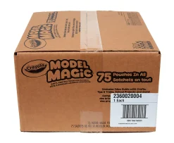 Crayola® Model Magic® Classpack®, 1 Oz. Pouch, Case Of 75 Pouches, Assorted Colors