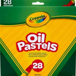Crayola® Oil Pastels, Assorted Colors, Set Of 28 Pastels