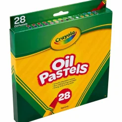Crayola® Oil Pastels, Assorted Colors, Set Of 28 Pastels