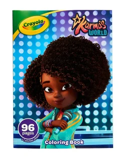 Crayola® 96-Page Karmas World Coloring Book
