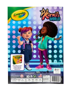 Crayola® 96-Page Karmas World Coloring Book