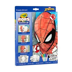 Crayola Paper POPs 3D Activity Set, Spider-Man