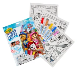 Crayola PAW Patrol Color Wonder Metallic Mess Free Coloring Set, Gift for Kids, 3, 4, 5, 6