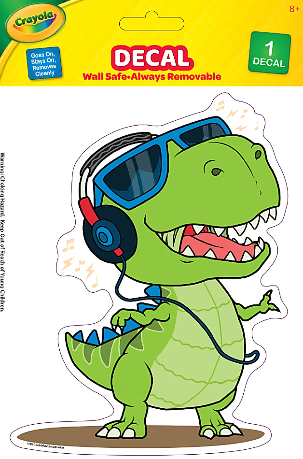 Crayola Peel & Stick Everywhere Safe Decal, Cool Cupcake