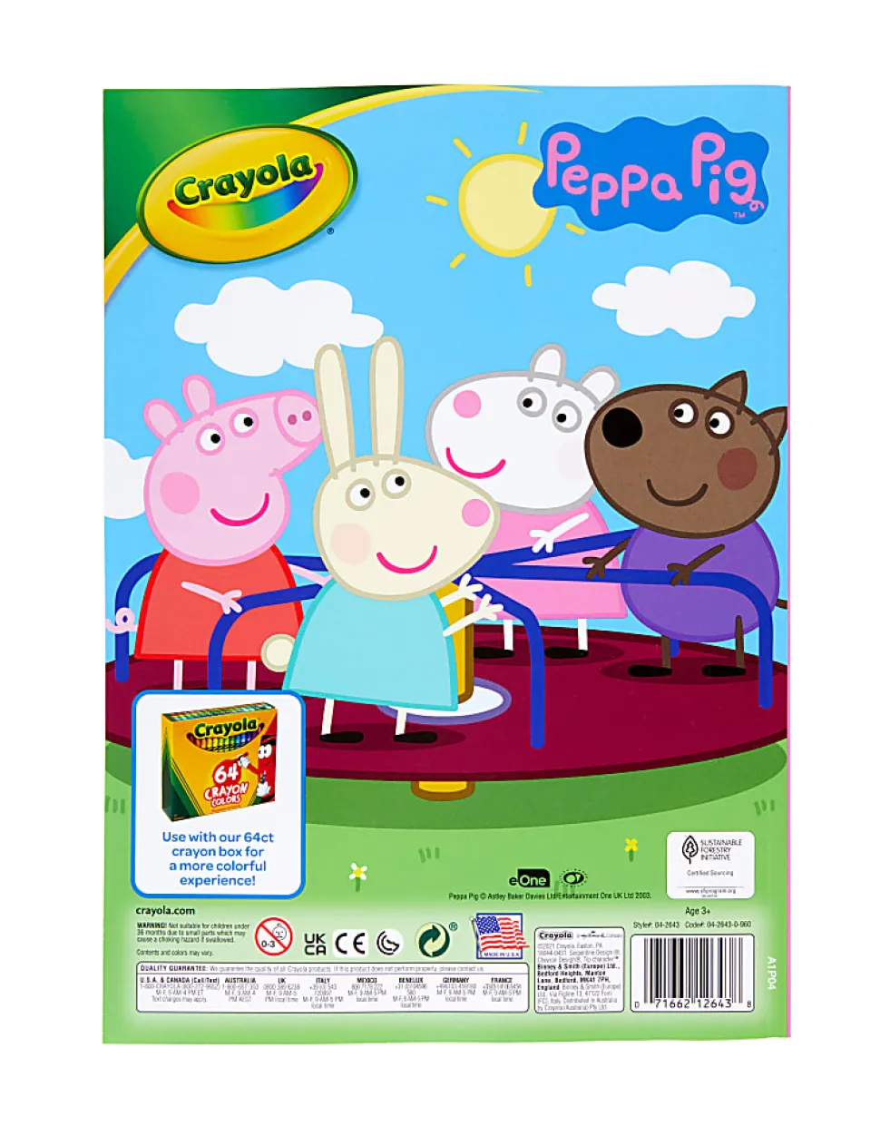 Crayola® Peppa Pig 96-Page Coloring Book