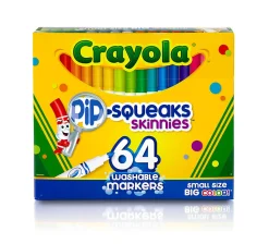 Crayola® Pip-Squeaks™ Skinnies Kids' Color Choice Box, Assorted Colors, Box Of 64