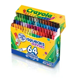 Crayola® Pip-Squeaks™ Skinnies Kids' Color Choice Box, Assorted Colors, Box Of 64