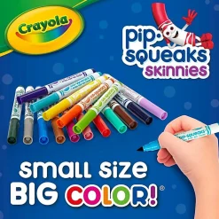 Crayola® Pip-Squeaks™ Skinnies Kids' Color Choice Box, Assorted Colors, Box Of 64