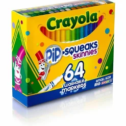 Crayola® Pip-Squeaks™ Skinnies Kids' Color Choice Box, Assorted Colors, Box Of 64