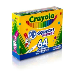 Crayola® Pip-Squeaks™ Skinnies Kids' Color Choice Box, Assorted Colors, Box Of 64