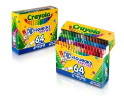 Crayola® Pip-Squeaks™ Skinnies Kids' Color Choice Box, Assorted Colors, Box Of 64
