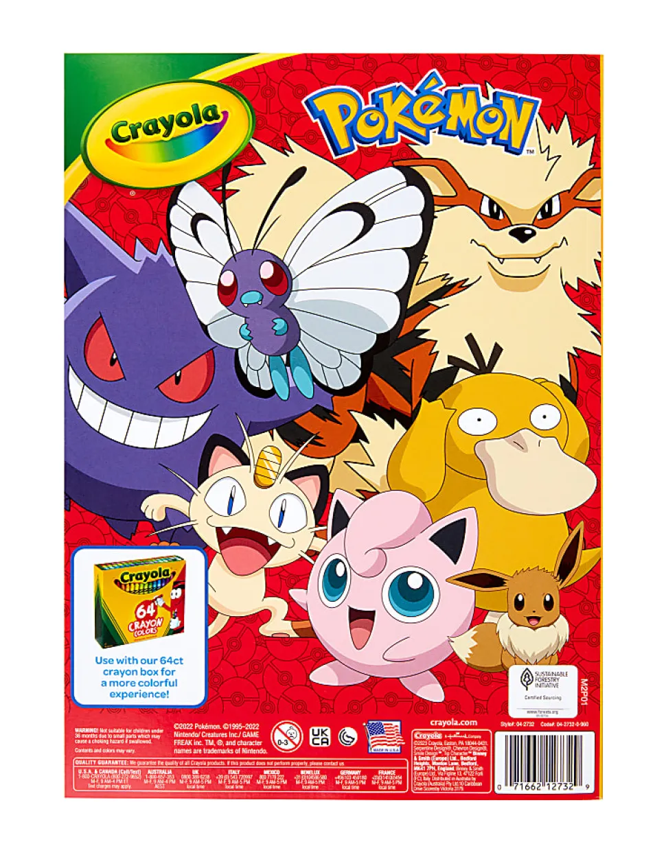 Crayola® Pokemon Coloring Book