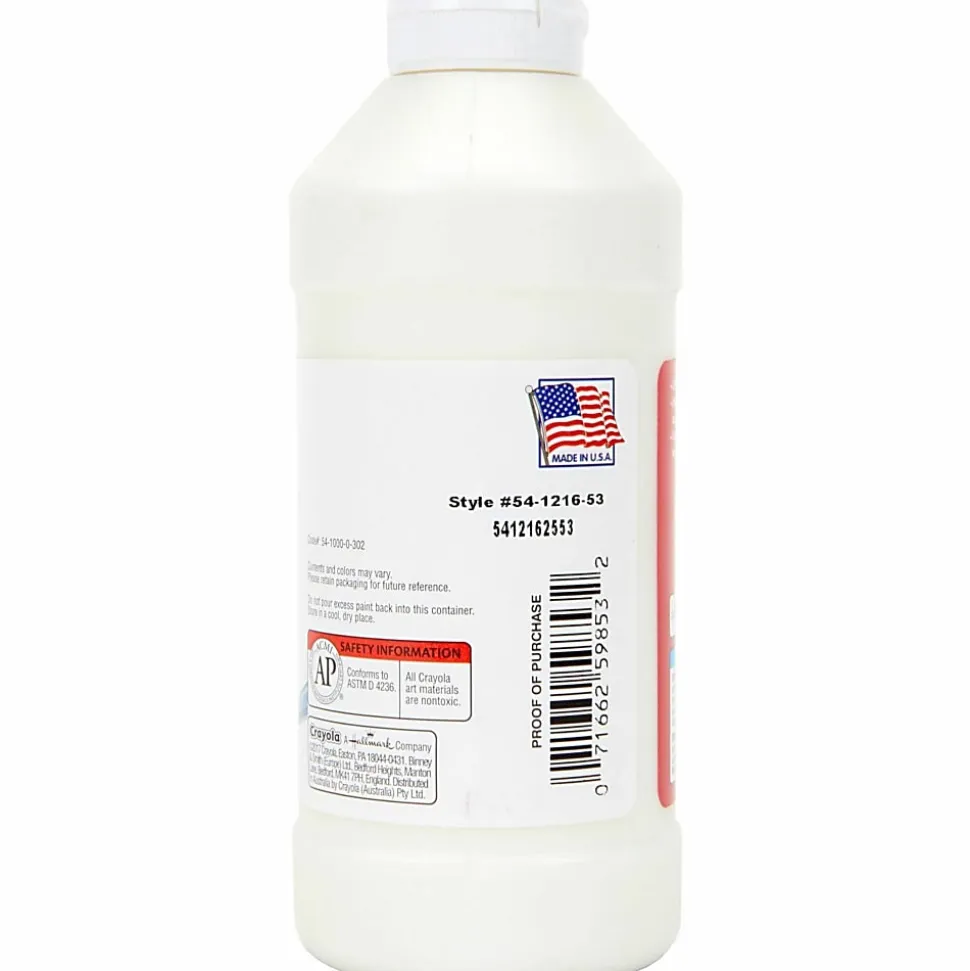 Crayola® Premier Tempera Paint, White