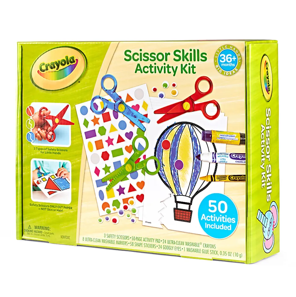 Crayola® Scissor Skills Activity Kit, Kit Of 20 Pieces