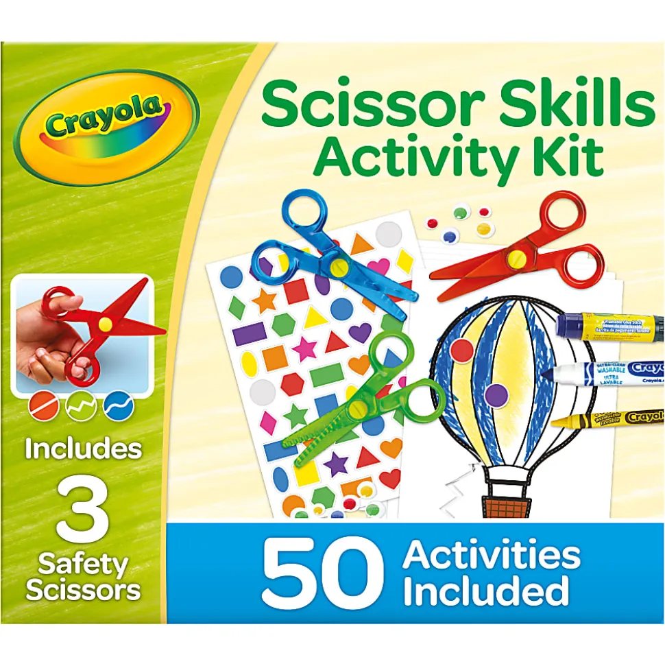 Crayola® Scissor Skills Activity Kit, Kit Of 20 Pieces