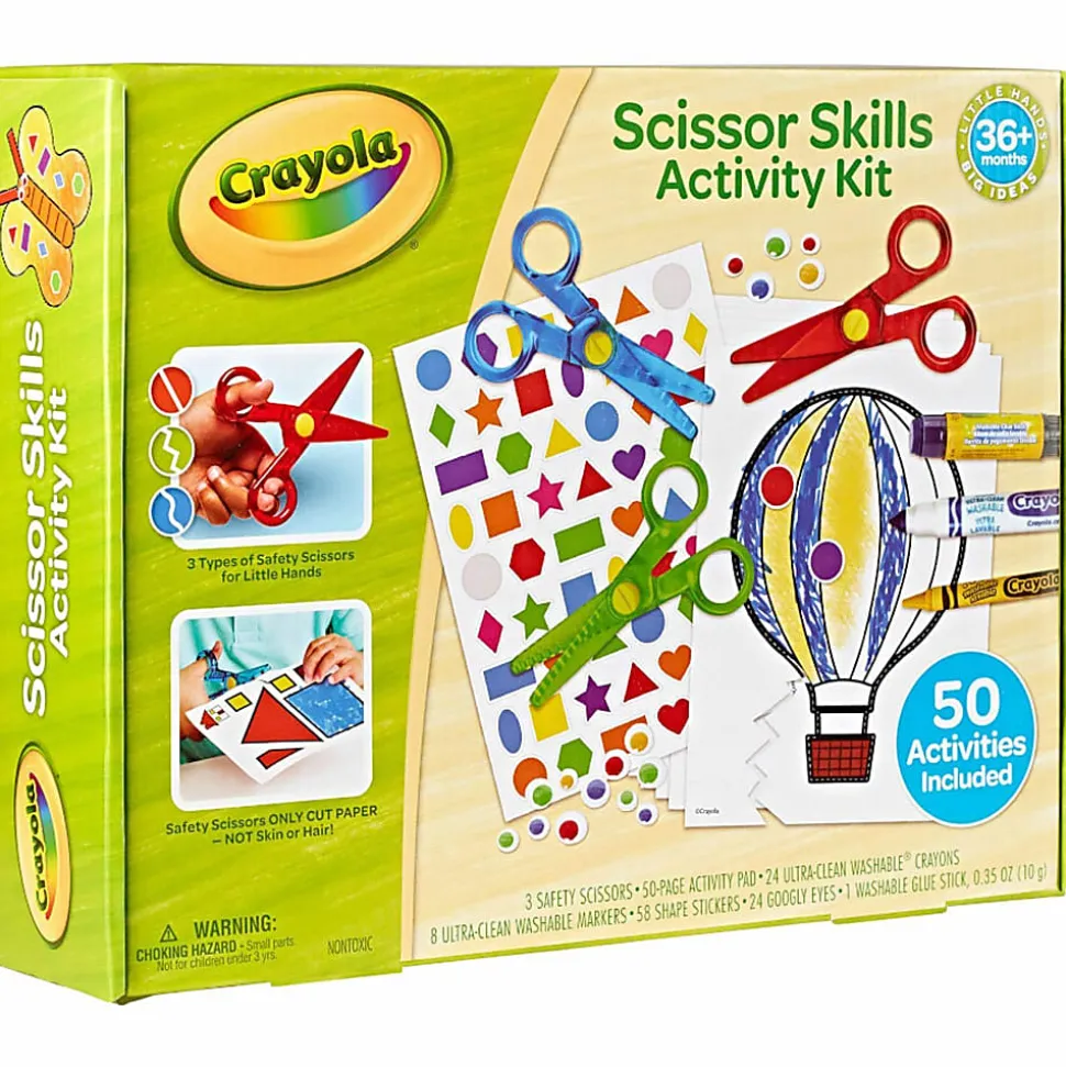 Crayola® Scissor Skills Activity Kit, Kit Of 20 Pieces