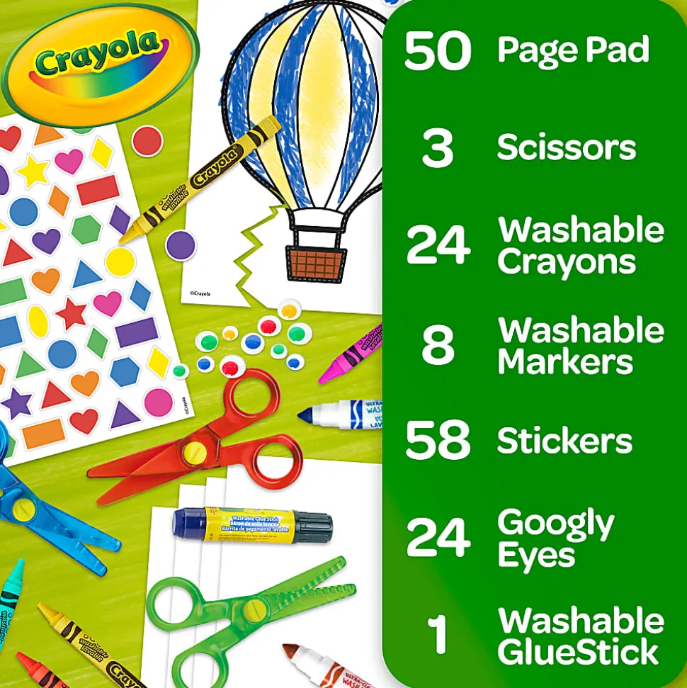 Crayola® Scissor Skills Activity Kit, Kit Of 20 Pieces
