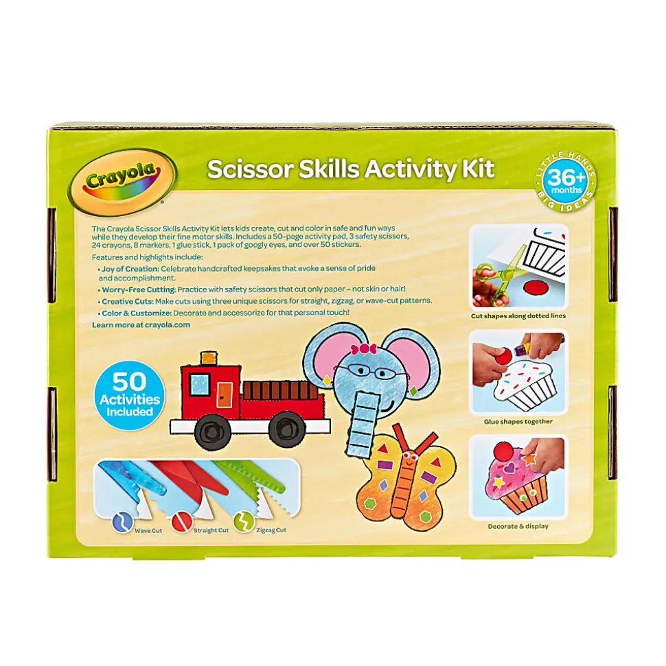 Crayola® Scissor Skills Activity Kit, Kit Of 20 Pieces