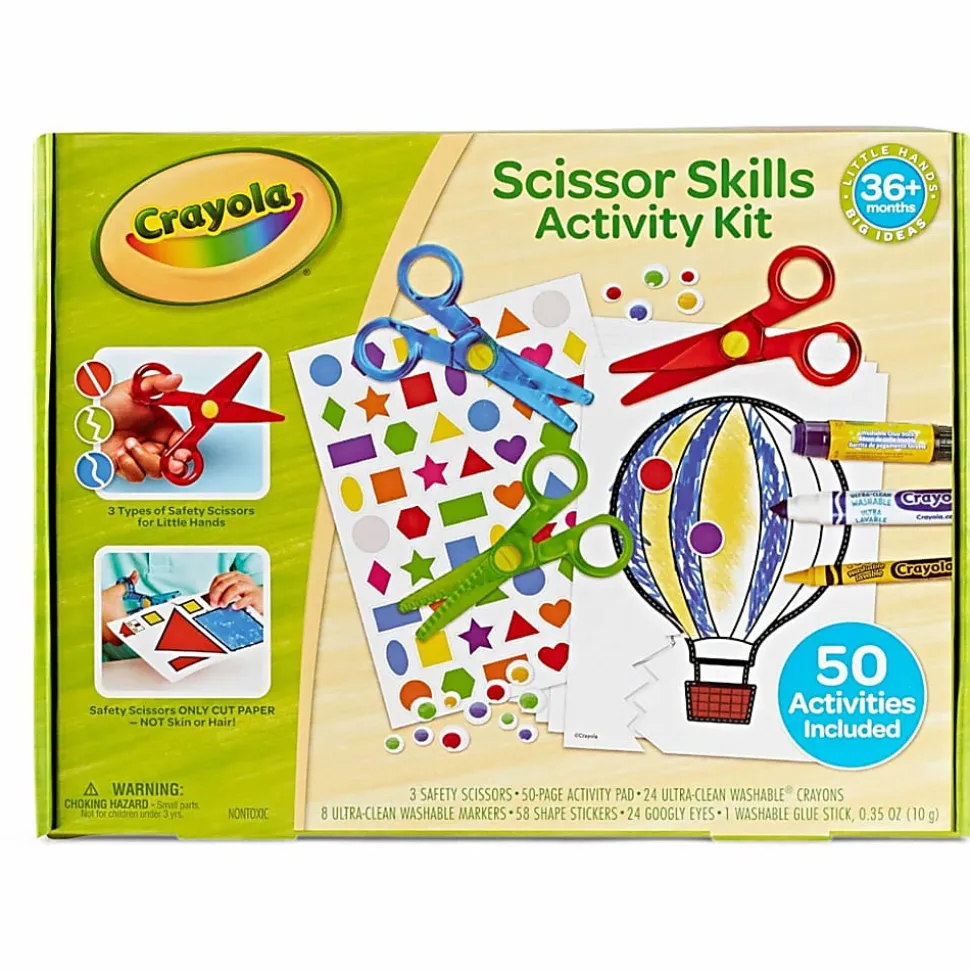 Crayola® Scissor Skills Activity Kit, Kit Of 20 Pieces