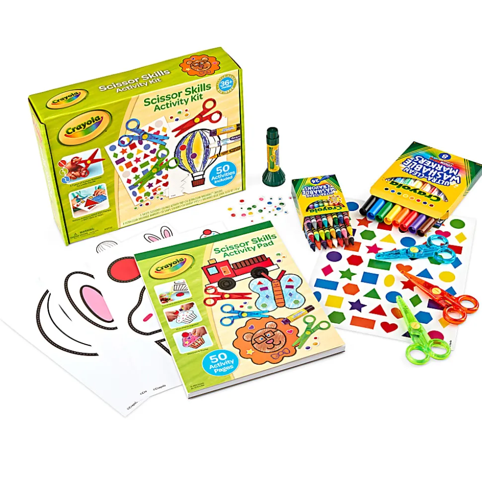 Crayola® Scissor Skills Activity Kit, Kit Of 20 Pieces