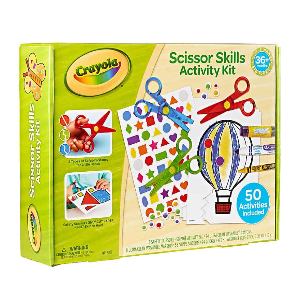 Crayola® Scissor Skills Activity Kit, Kit Of 20 Pieces