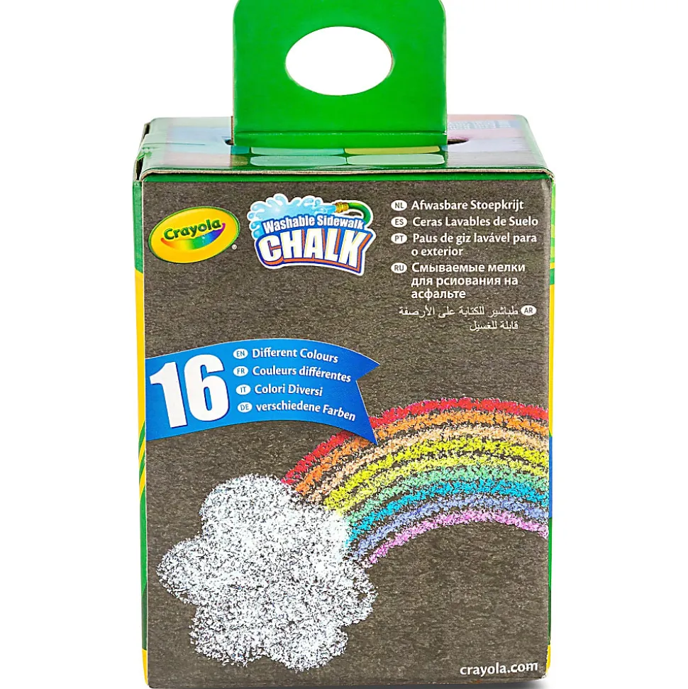 Crayola® Sidewalk Chalk, Bucket Of 16