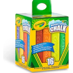 Crayola® Sidewalk Chalk, Bucket Of 16