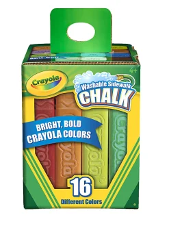 Crayola® Sidewalk Chalk, Bucket Of 16