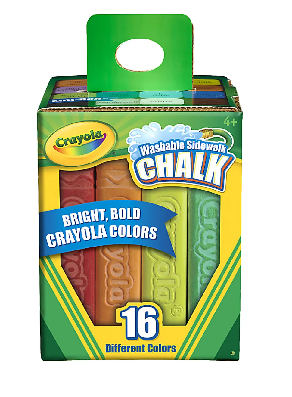Crayola® Sidewalk Chalk, Bucket Of 16