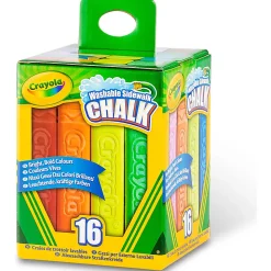 Crayola® Sidewalk Chalk, Bucket Of 16