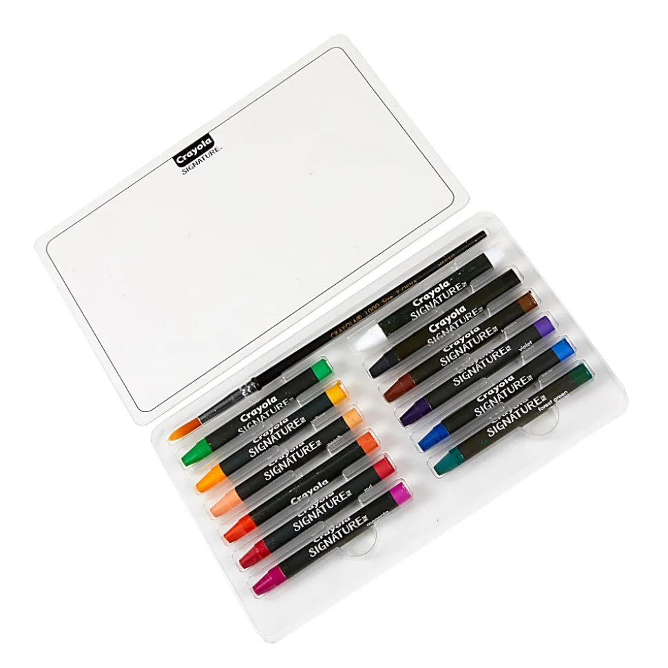 Crayola Signature - Watercolor crayon - assorted colors (pack of 12)