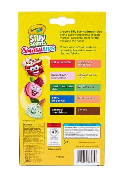 Crayola® Silly Scent Smashups Fine Line Washable Markers, Assorted Colors, Pack Of 10 Markers