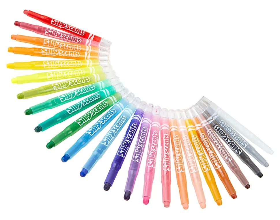 Crayola® Silly Scents Smashups Twistable Crayons, Assorted Colors, Box Of 24 Crayons