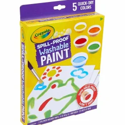 Crayola® Spill-Proof Kids' Washable Paint Set