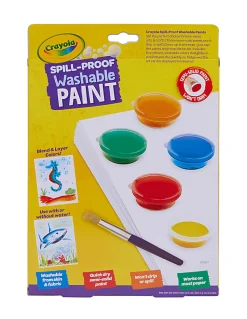 Crayola® Spill-Proof Kids' Washable Paint Set