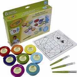 Crayola® Spill-Proof Washable Paint Kit, Kit Of 52 Pieces