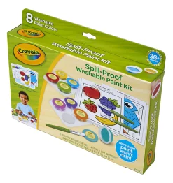 Crayola® Spill-Proof Washable Paint Kit, Kit Of 52 Pieces