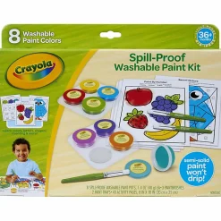 Crayola® Spill-Proof Washable Paint Kit, Kit Of 52 Pieces