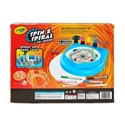 Crayola Spin & Spiral Art Station, Spin Art Machine, Arts & Crafts for Kids