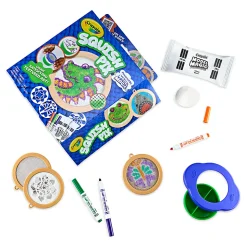 Crayola Squish Pix, Model Magic Art Kit for Kids, Textured Arts & Crafts for Kids, Coloring Activity, Gift for Kids, Ages 5+