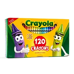 Crayola® Standard Crayons, Assorted Colors, Box Of 120 Crayons