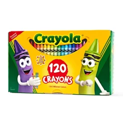 Crayola® Standard Crayons, Assorted Colors, Box Of 120 Crayons