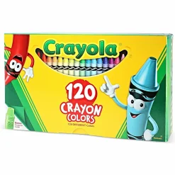 Crayola® Standard Crayons, Assorted Colors, Box Of 120 Crayons
