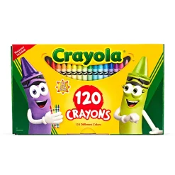 Crayola® Standard Crayons, Assorted Colors, Box Of 120 Crayons
